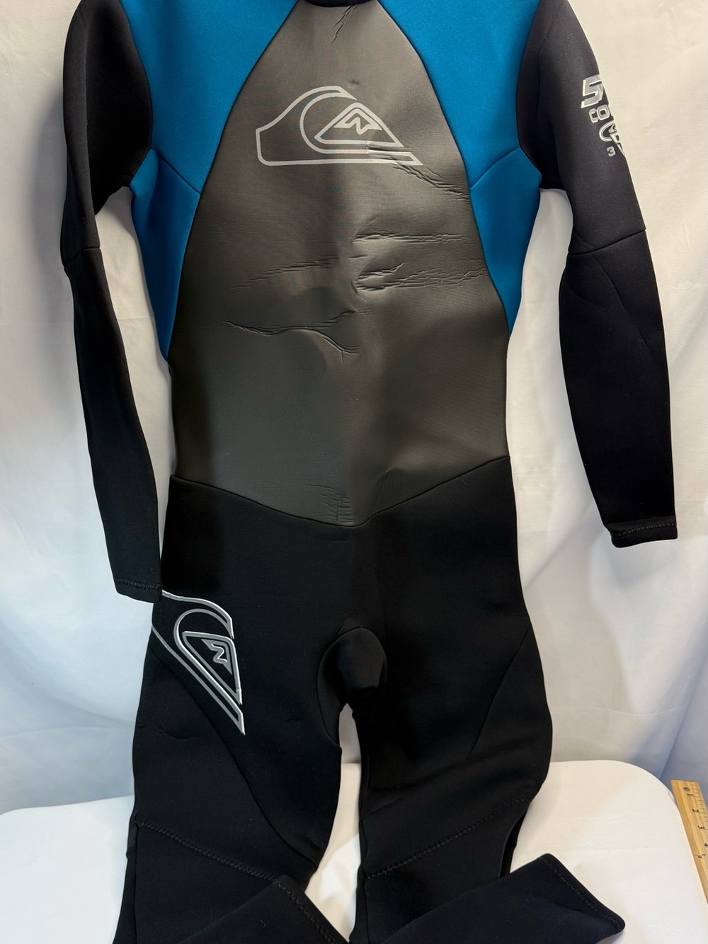 Quiksilver Size Large Blue & Black Full Wetsuit One-Piece